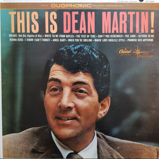 This is Dean Martin!