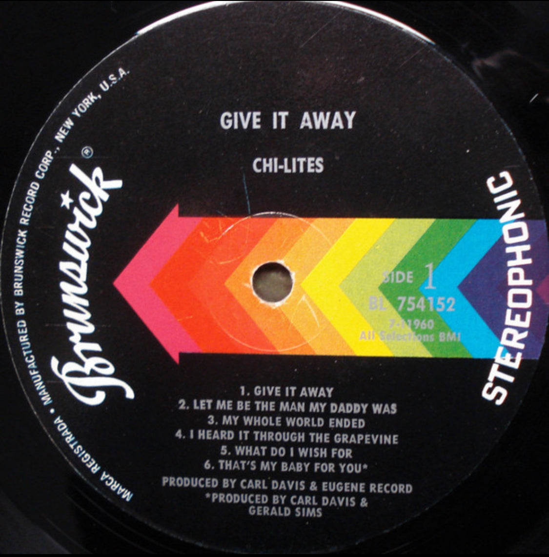 Give It Away - Chi-Lites