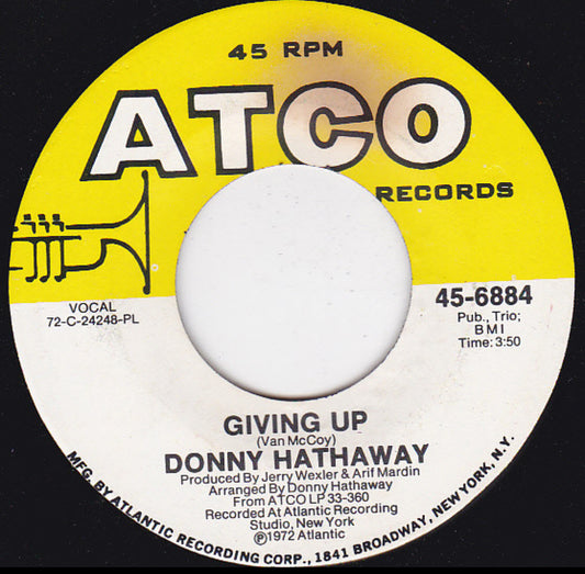 Giving Up / Jealous Guy - Donny Hathaway