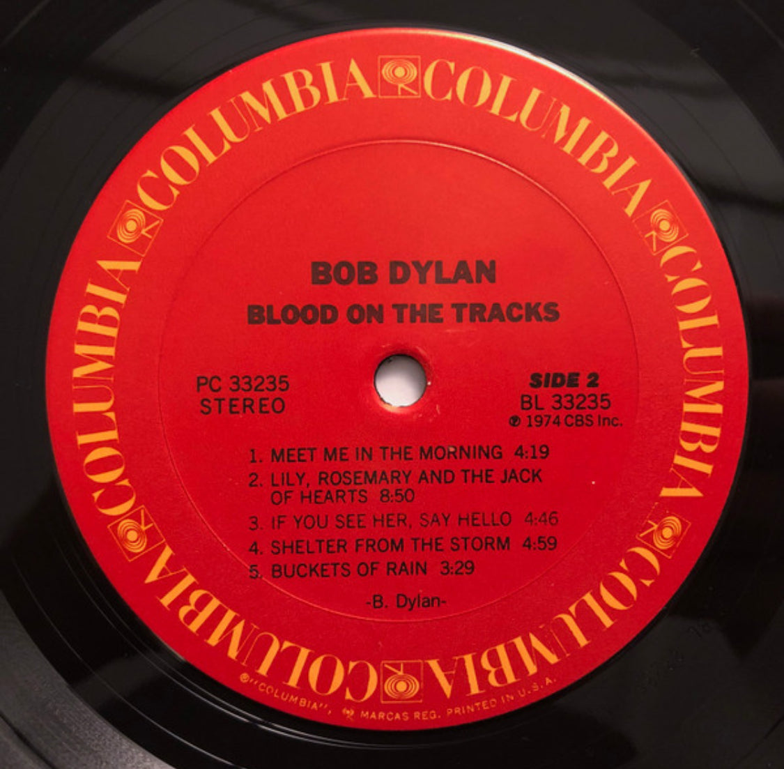 Blood on the Tracks - Bob Dylan