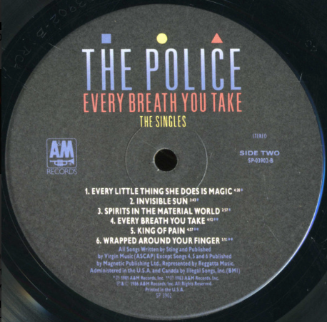 Every Breath You Take & The Singles - The Police